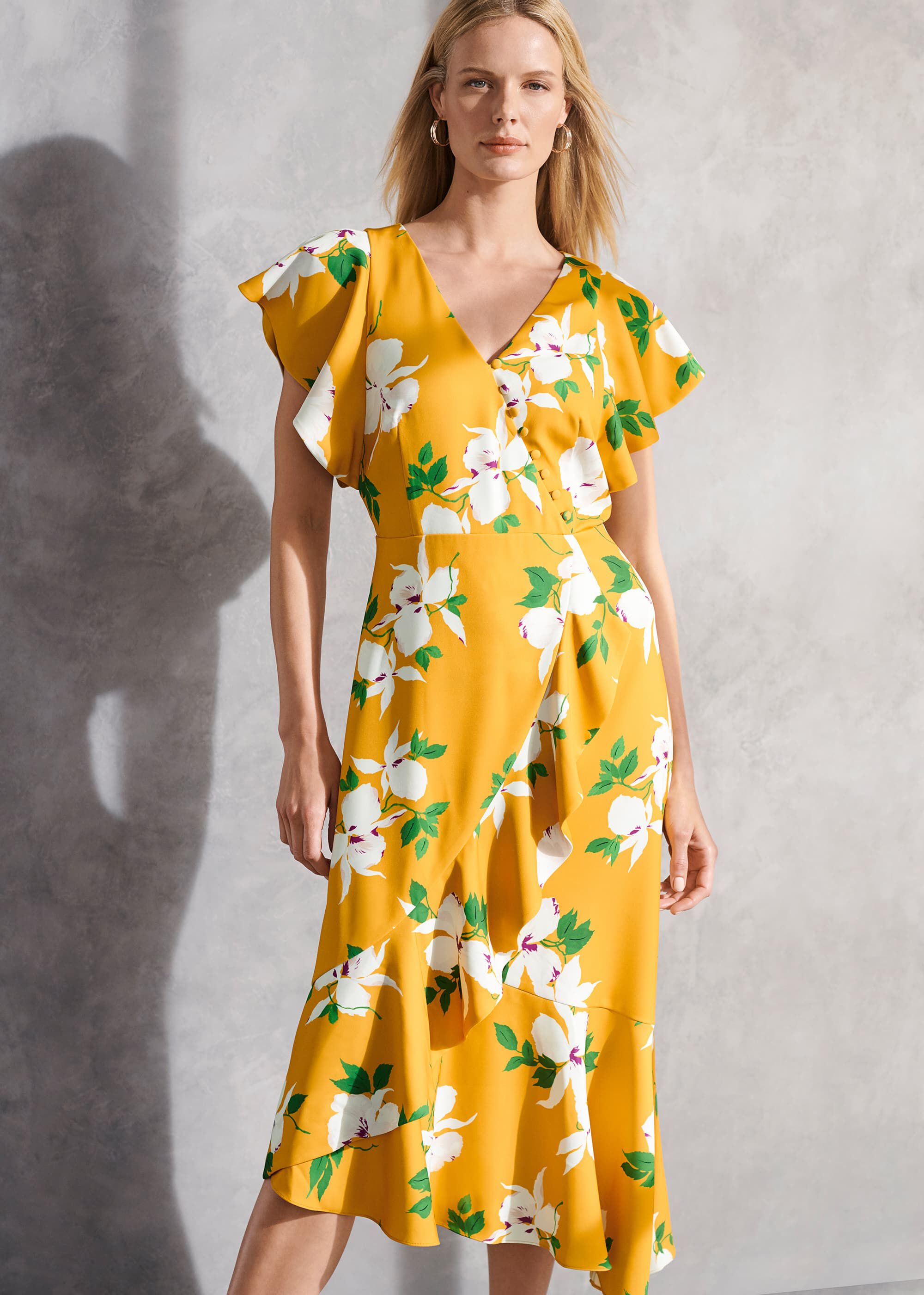 Dannie Floral Tea Dress | Phase Eight